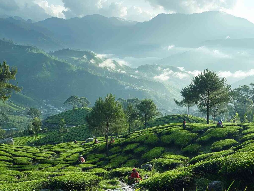 Palampur tea garden